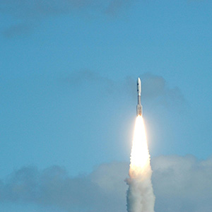 Atlas V rocket carrying the New Horizons spacecraft.